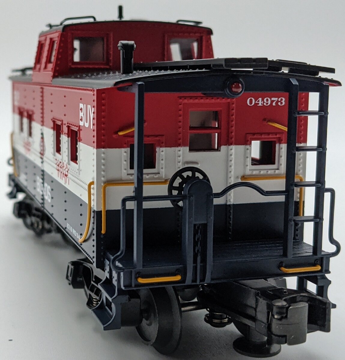 MTH 20-91066 O Gauge Erie U.S. War Bonds Steel Caboose #04973 NIB