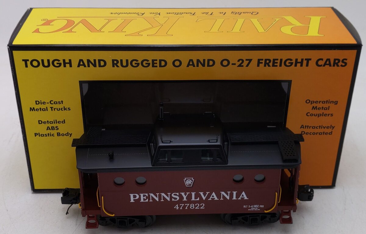 MTH 30-77198 O Gauge Pennsylvania N5c Caboose #477822