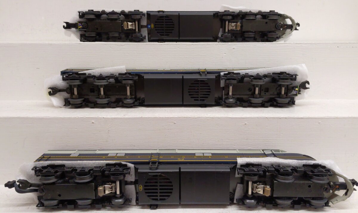 MTH 20-2258-1 O Baltimore & Ohio E-6 ABA Diesel Engine Set w/PS2 ##57/57/52 LN/Box