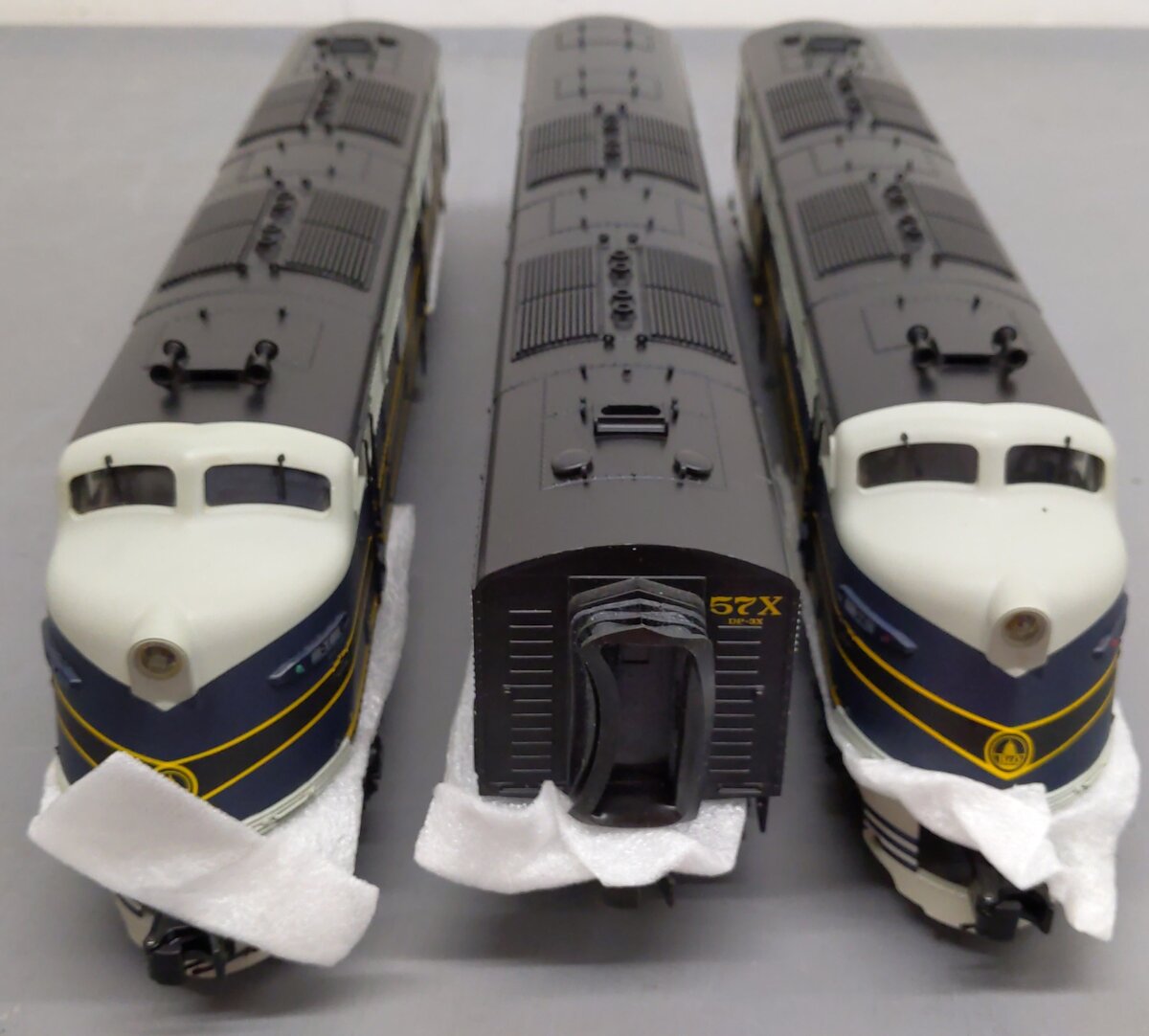 MTH 20-2258-1 O Baltimore & Ohio E-6 ABA Diesel Engine Set w/PS2 ##57/57/52 LN/Box