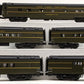 MTH 20-65257 O Gauge NYC 70' Streamlined Passenger 5-Car Set NIB