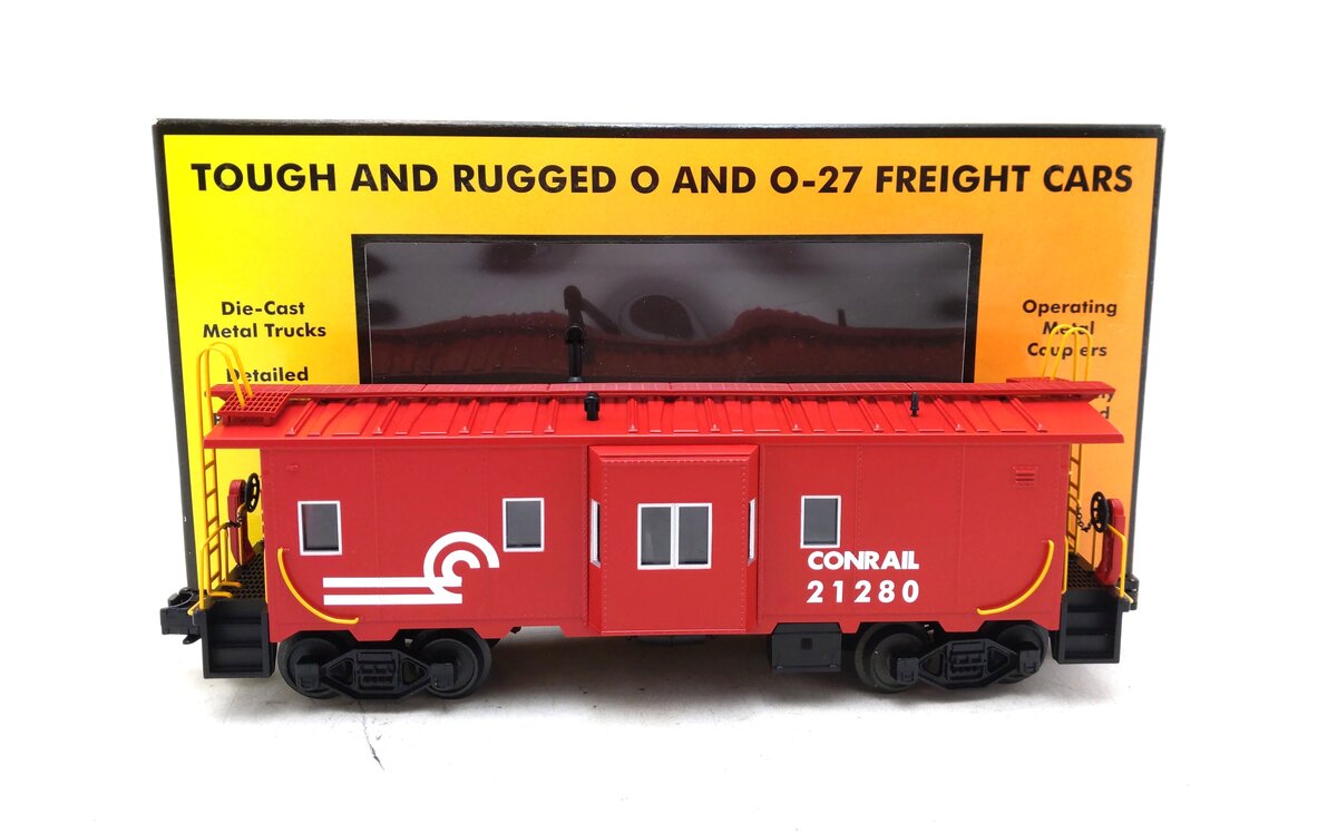 MTH 30-7784 O Scale Conrail Bay Window Caboose #21280 NIB