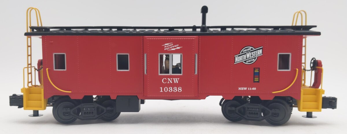 MTH 20-91094 O Gauge Chicago & Northwestern Bay Window Caboose #10338 EX/Box