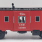 MTH 20-91094 O Gauge Chicago & Northwestern Bay Window Caboose #10338 EX/Box