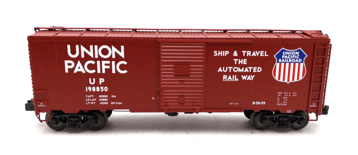 MTH 20-93613 O Union Pacific 40' AAR Boxcar #198850 NIB