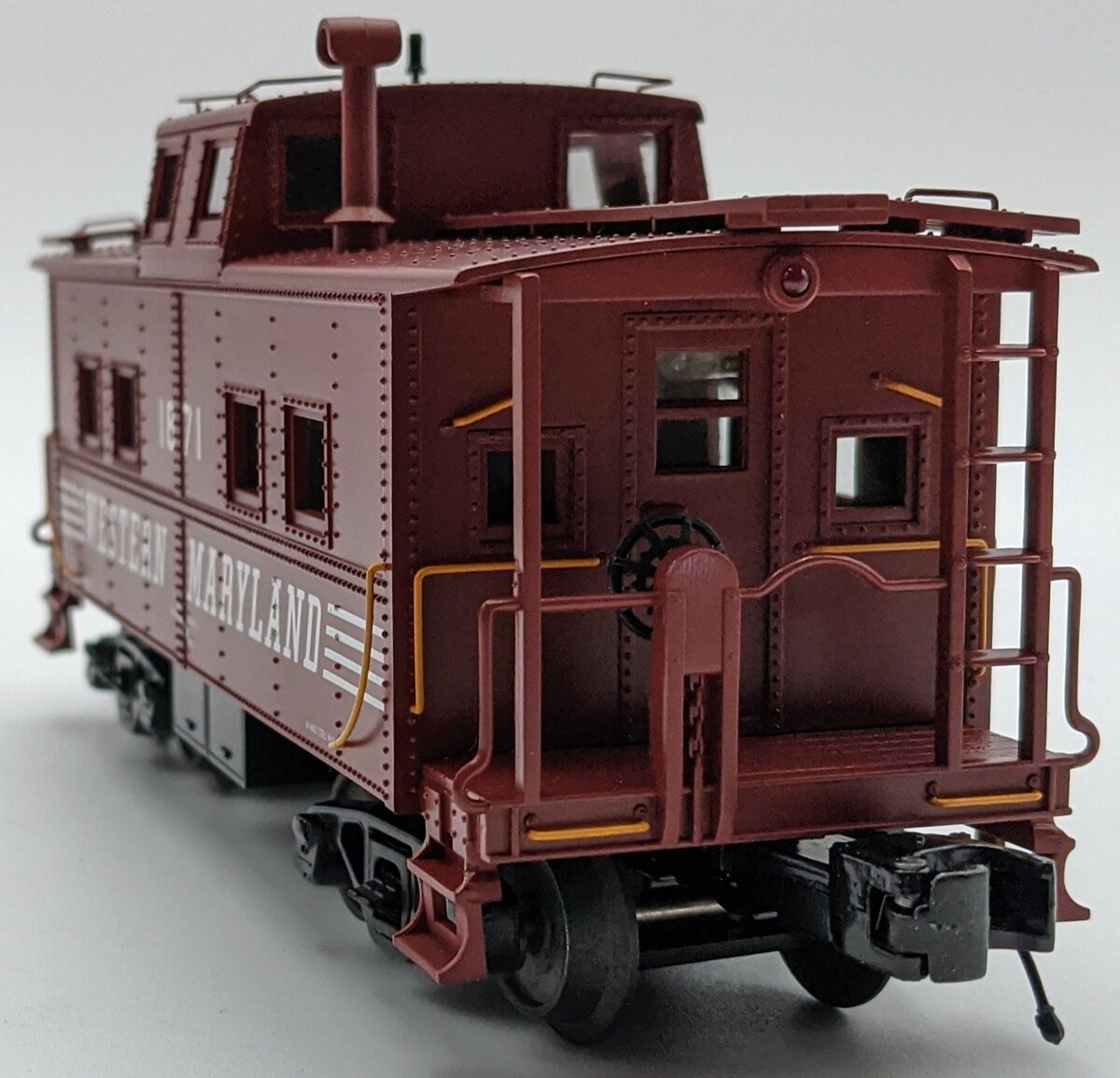 MTH 20-91368 Western Maryland Center Cupola Steel Caboose #1871 NIB