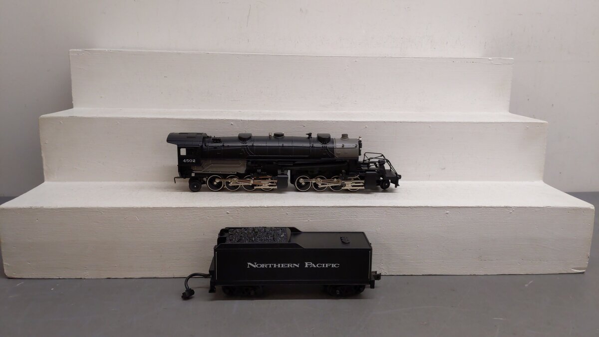 MTH 30-1157-1 O Gauge NP 2-8-8-2 Mallet Steam Locomotive & Tender w/PS1 #4502 EX/Box