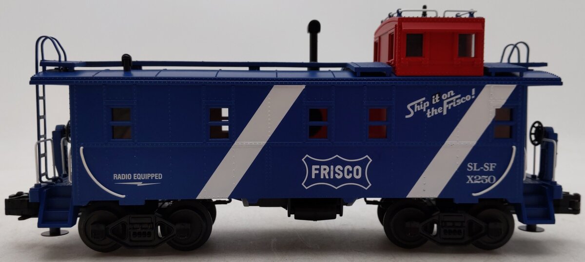 MTH 30-7773 O Gauge Frisco Offset Steel Caboose Car #X250 EX/Box