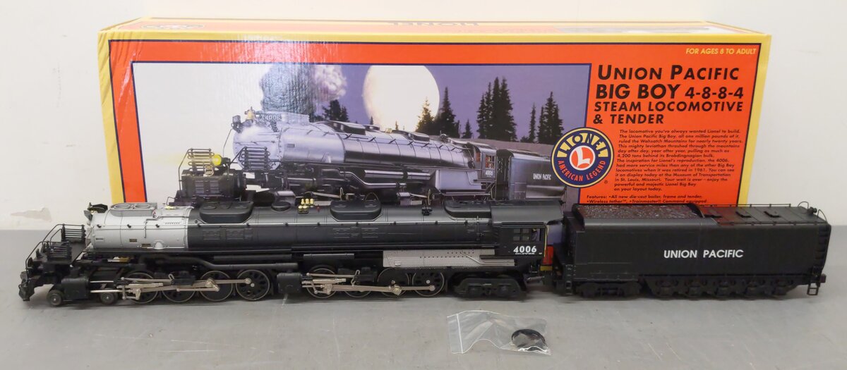 Lionel 6-28029 O UP Big Boy 4-8-8-4 Articulated Steam Engine & Tender #4006 LN/Box