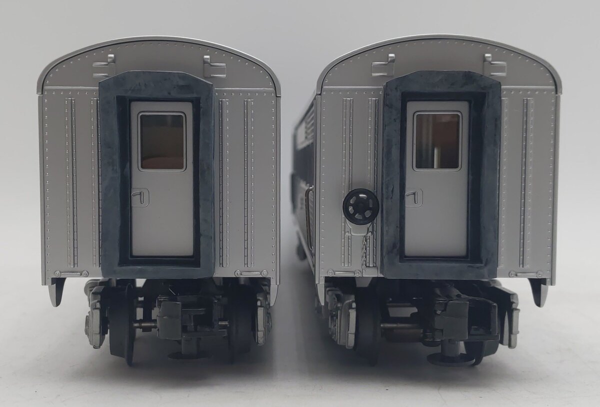 MTH 30-6126 O NYC RailKing O-27 Streamlined Combo/Diner Set (Set of 2) NIB