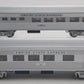 MTH 30-6126 O NYC RailKing O-27 Streamlined Combo/Diner Set (Set of 2) NIB