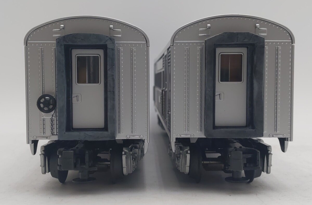 MTH 30-6126 O NYC RailKing O-27 Streamlined Combo/Diner Set (Set of 2) NIB