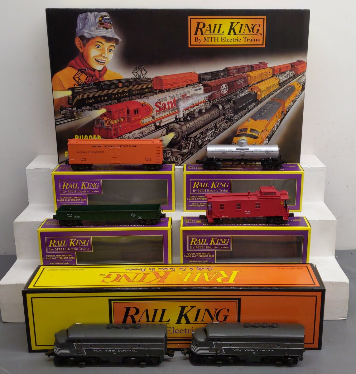MTH 019-B O NYC F-3 Diesel Freight Set EX/Box