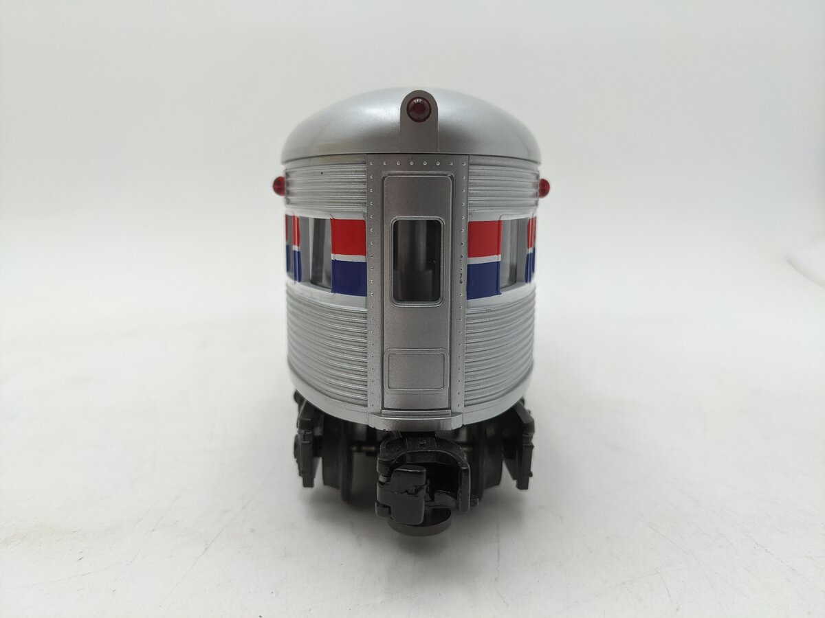MTH 30-6003 O Gauge Amtrak "Philadelphia" Observation Passenger Car EX/Box