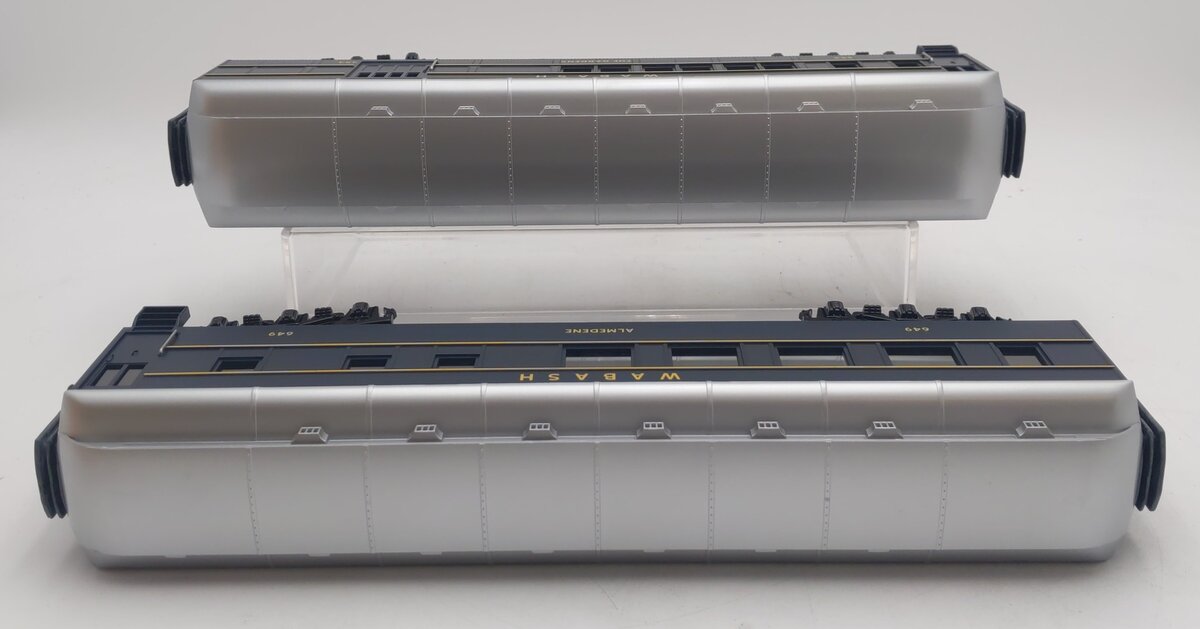 MTH 30-6263 O Wabash RailKing Madison Combo/Diner Set (Set of 2) NIB