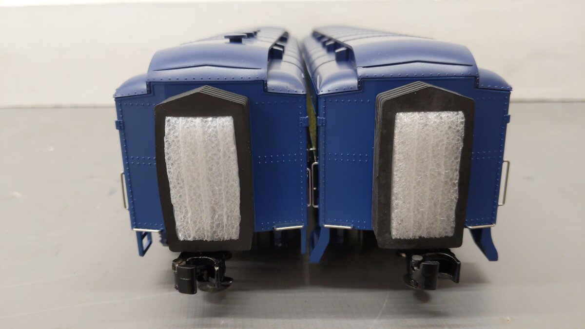 MTH 30-69110 O Jersey Central Combine/Diner Passenger Car Set (Set of 2) EX/Box
