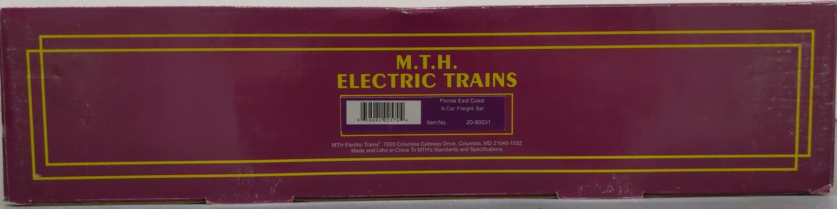MTH 20-90031 Florida East Coast Premier Freight Car Set NIB