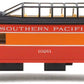 MTH 30-6061 O Gauge Southern Pacific O27 Streamlined Vista Dome Car EX/Box
