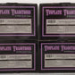 MTH 10-5101 Std. Gauge Ives Black Diamond 4-Car Passenger Set EX/Box