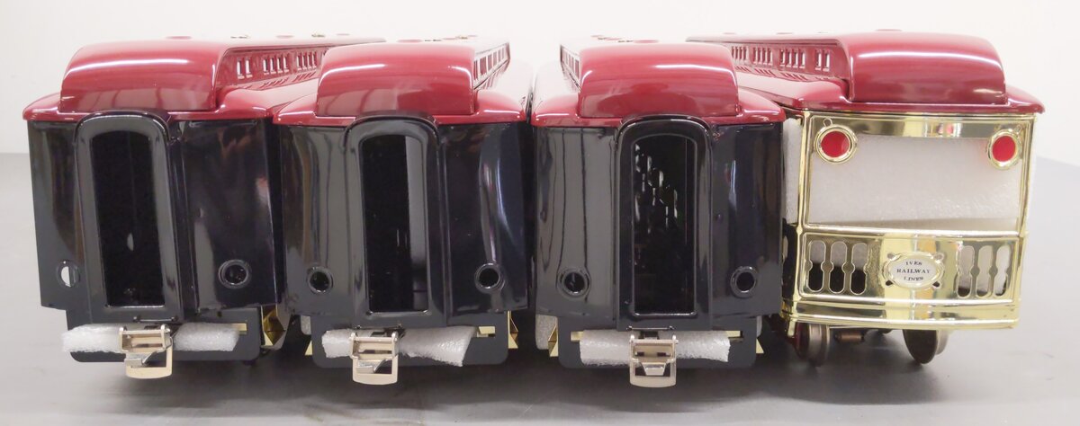 MTH 10-5101 Std. Gauge Ives Black Diamond 4-Car Passenger Set EX/Box