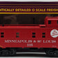 MTH 20-91043 O Gauge Minneapolis & St.Louis Caboose #1115 NIB