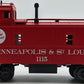 MTH 20-91043 O Gauge Minneapolis & St.Louis Caboose #1115 NIB