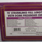 MTH 20-67239 O Southern Pacific 70' ABS Full Length Vista Dome Passenger Car EX/Box