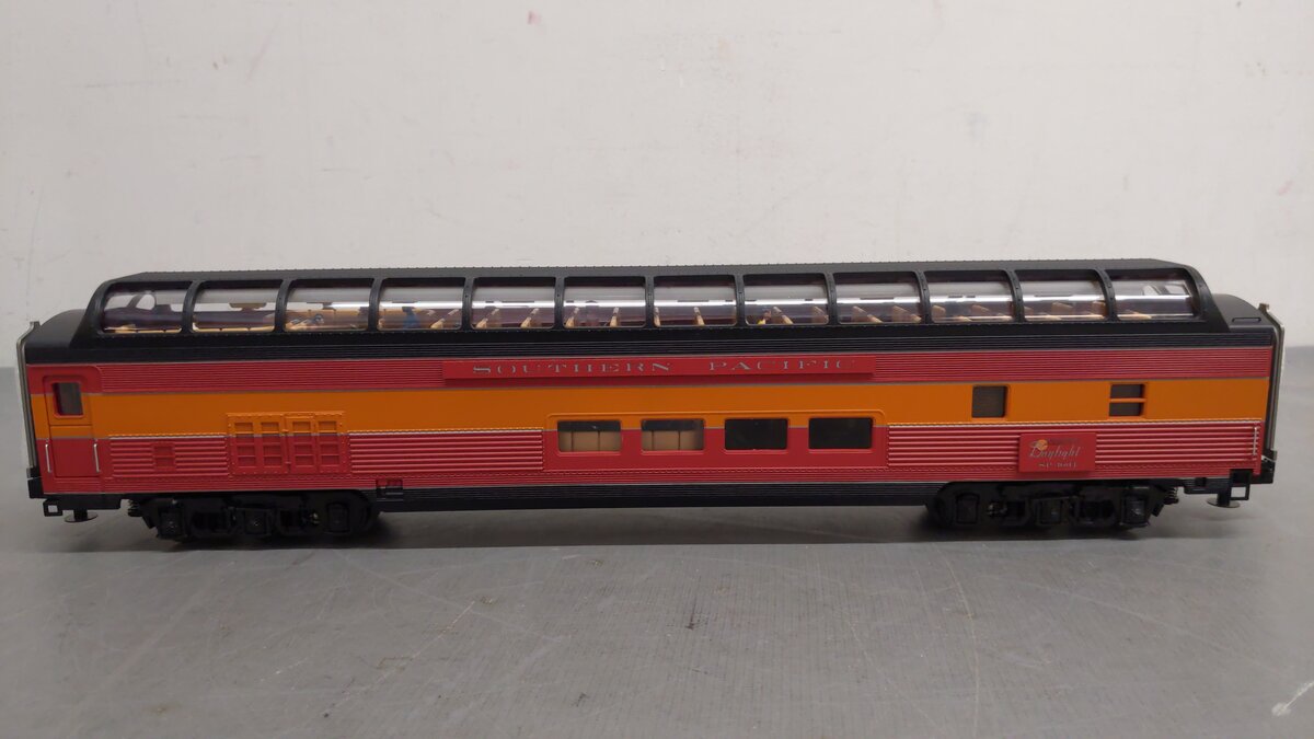 MTH 20-67239 O Southern Pacific 70' ABS Full Length Vista Dome Passenger Car