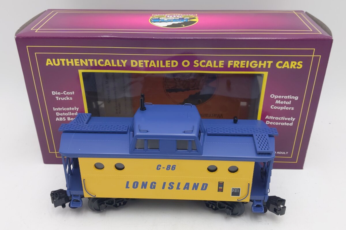 MTH 20-91154 O Gauge Long Island N5c Caboose #C-86 NIB