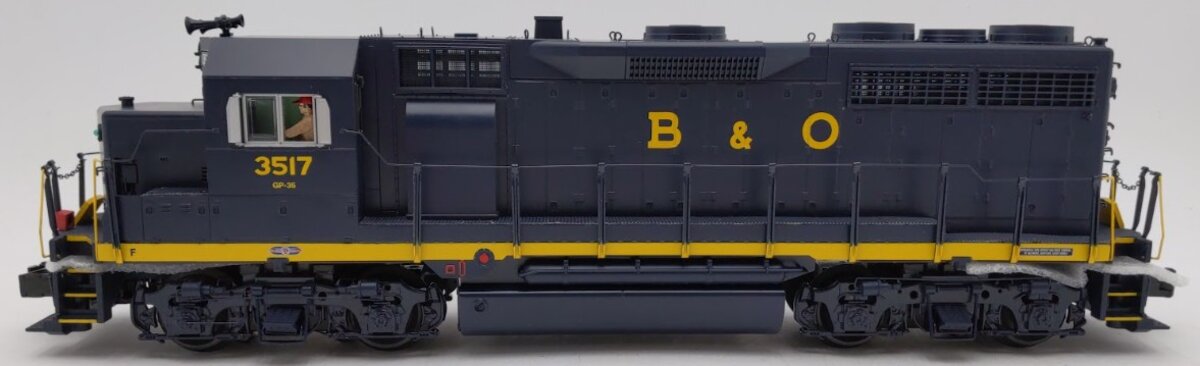 MTH 20-20197-1 O Gauge Baltimore & Ohio GP35 Diesel Engine #3517 with PS3 LN/Box