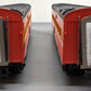 MTH 20-66216 O SP 70' Streamlined Slpr/Diner Passenger Car Set (Set of 2) VG/Box