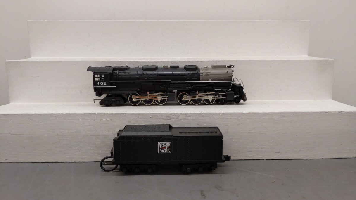 MTH 30-1196-1 Western Pacific 4-6-6-4 Challenger Steam Engine w/PS2 #402 EX/Box