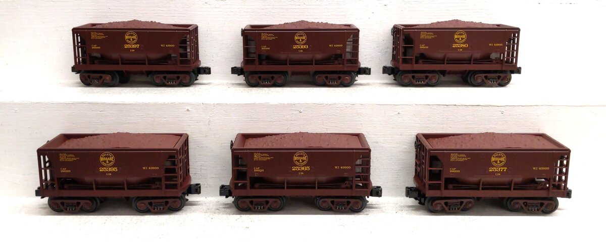 MTH 20-90163 O Duluth Missabe & Northern Ore Car Set (Set of 6) NIB