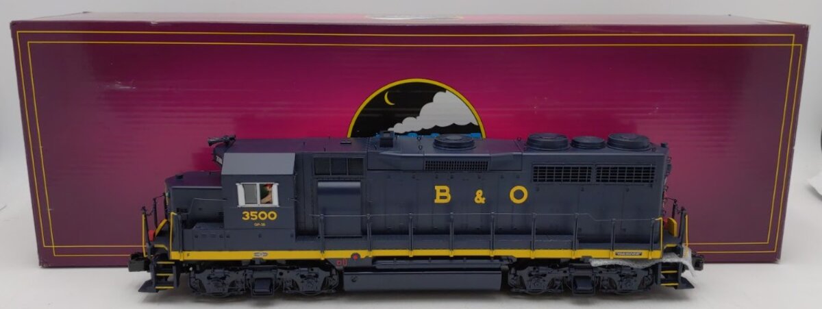MTH 20-20197-1 O Gauge Baltimore & Ohio GP35 Diesel Engine #3500 with PS3 LN/Box
