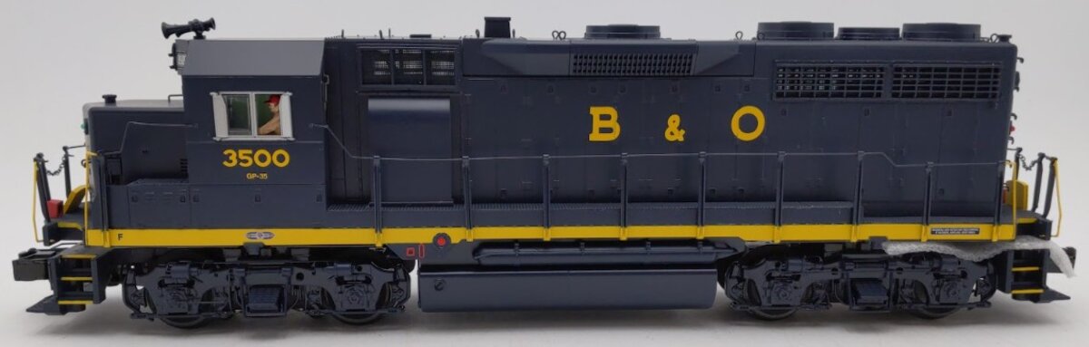 MTH 20-20197-1 O Gauge Baltimore & Ohio GP35 Diesel Engine #3500 with PS3 LN/Box