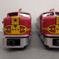MTH 30-2150-1 Santa Fe Alco PA AA Diesel Engine Set w/PS1 #64/69 EX/Box