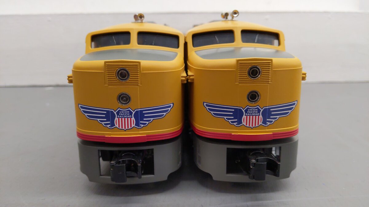 MTH 30-2218-1 UP Alco PA AA Diesel Engine Set w/PS2 #602/604 EX/Box