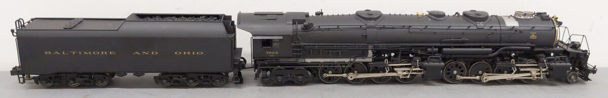 Sunset Models 7624 3rd Rail Brass B&O 2-8-8-4 Steam Locomotive w/ Tender #7624 LN/Box