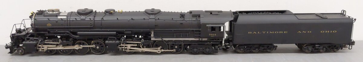 Sunset Models 7624 3rd Rail Brass B&O 2-8-8-4 Steam Locomotive w/ Tender #7624 LN/Box