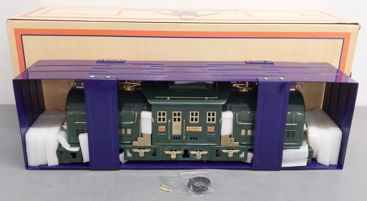 MTH 11-2015-1 STD. Gauge Super 381 Electric State Green NIB
