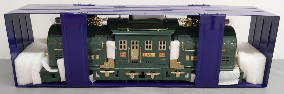MTH 11-2015-1 STD. Gauge Super 381 Electric State Green NIB