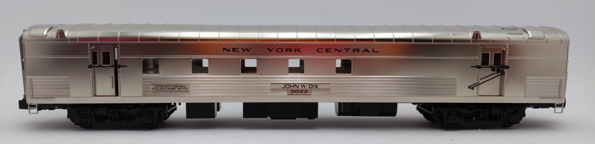 MTH 20-68146 O Gauge New York Central 70' RPO Passenger Car (Ribbed) EX/Box