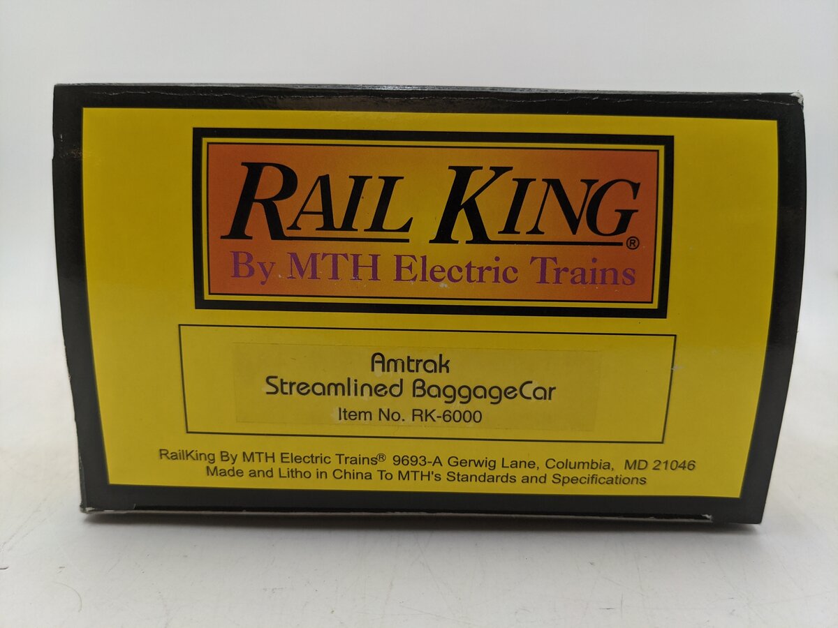 MTH 30-6000 O Gauge Amtrak 