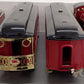 MTH 10-1298-1 Lehigh Valley Std Gauge Steam Passenger Train Set w/PS 2.0 #384 EX/Box
