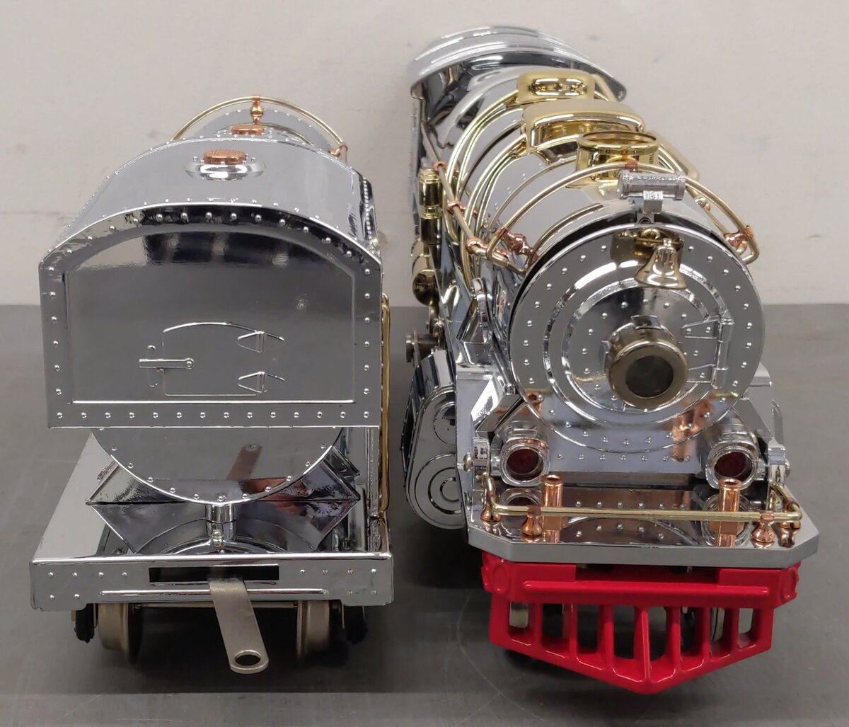 MTH 11-1021-1 STD Gauge Chrome Pesidential Steam Locomotive w/ PS-3 LN/Box