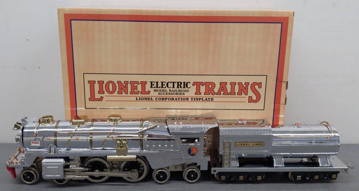 MTH 11-1021-1 STD Gauge Chrome Pesidential Steam Locomotive w/ PS-3 LN/Box