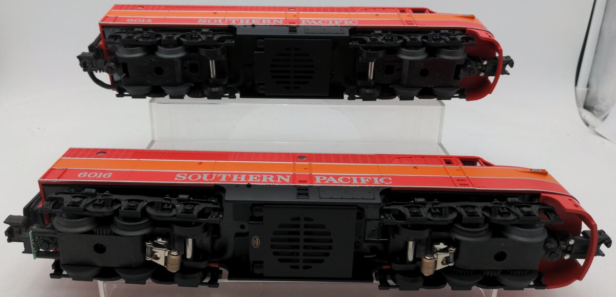 MTH 30-2195-1 Southern Pacific PA-1 AA Diesel Engine Set #604/602 w/ PS2 EX/Box