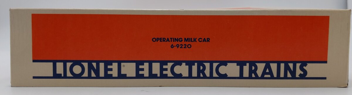 Lionel 6-9220 Borden Operating Milk Car LN/Box