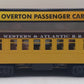 MTH 30-6400-1 O Gauge Western & Atlantic Railroad Overton Illuminated Coach NIB