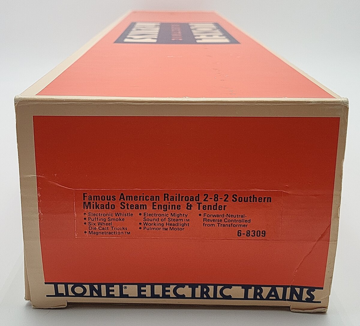 Lionel 6-8309 O Gauge Southern 2-8-2 Mikado Steam Locomotive & Tender #4501 LN/Box